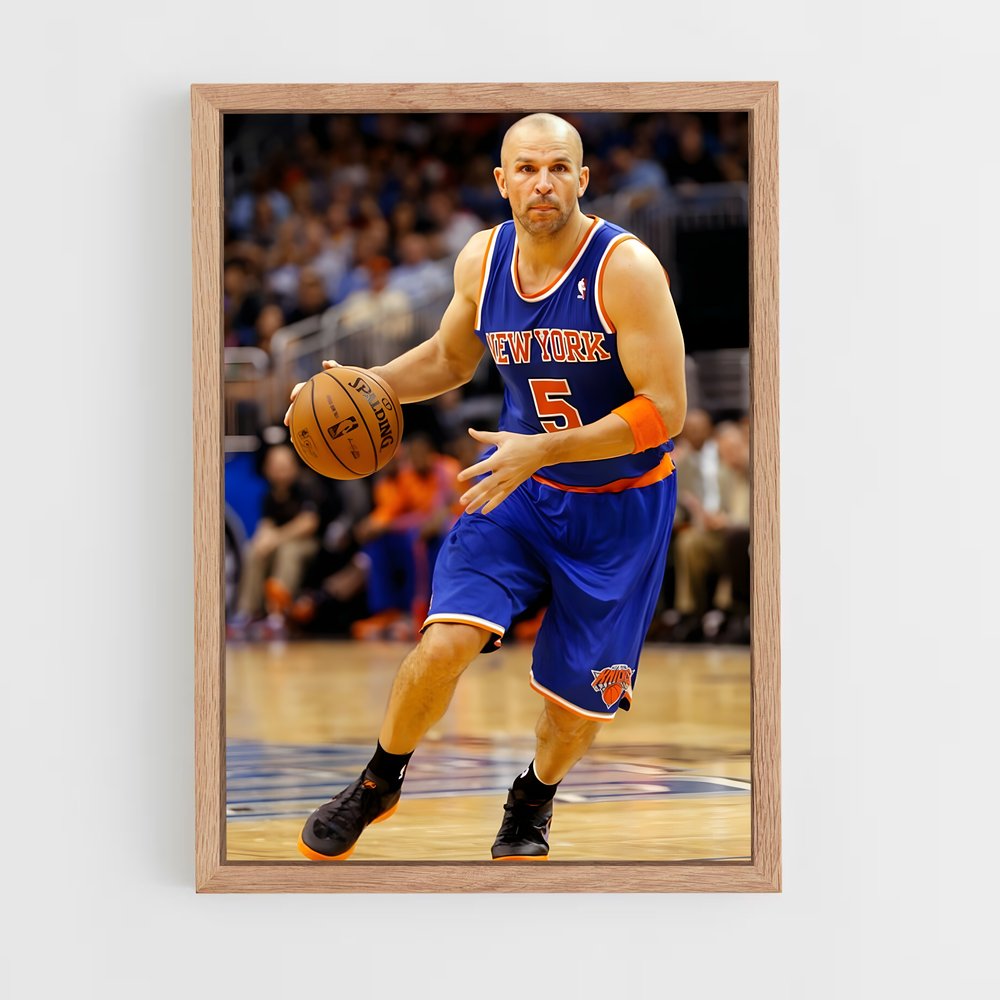 Poster Jason de kidd – affiche Basketball (vue 4)